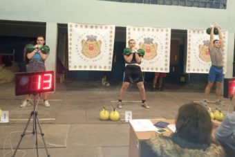 На фото другий зліва А. Лагуш