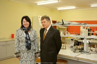 Професори Ришард Пісарські та Надія Скотна