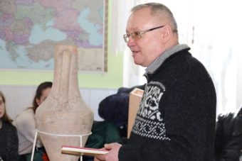 Професор Леонід Тимошенко презентує науковий доробок факультету