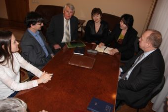 Керівництво університету та представники Програми обговорюють основні аспекти співпраці