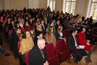 Глядачі літературно-мистецького вечора