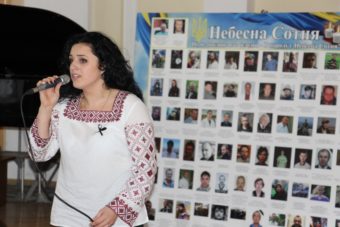 Співає викладач Лілія Вовк