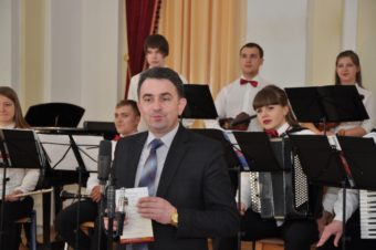 Вітання учасникам фестивалю від проректора Володимира Шарана