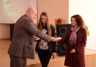 Третє місце в учениці Дрогобицького педагогічного ліцею Вероніки Кулинич