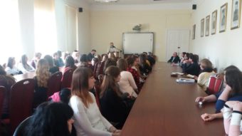 Виступ професора Мирослава Савчина