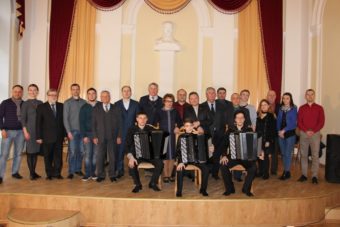 Учасники Х міжнародного конкурсу баяністів-акордеоністів «Perpetuum mobile»