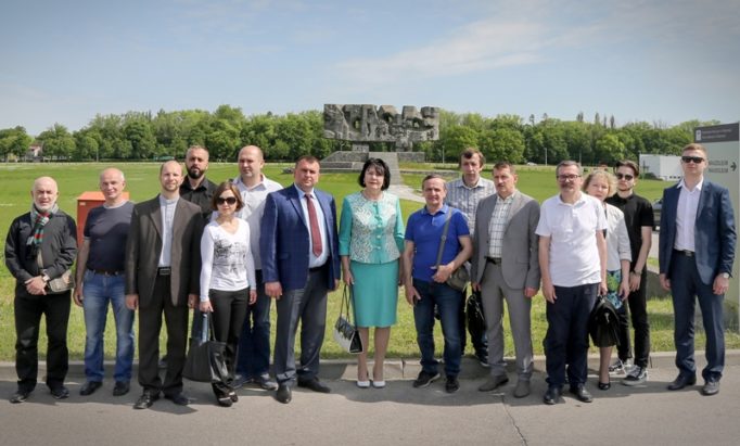 У музеї концентраційного табору Майданек