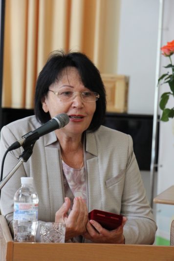 Доповідає ректор професор Надія Скотна