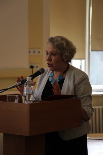 Доповідь доц. Віри Меньок