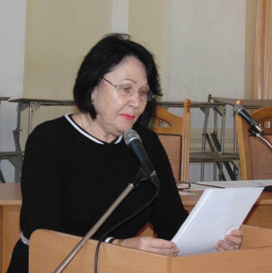 Засідання вченої ради розпочинає ректор професор Надія Скотна