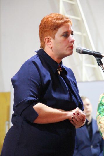 З вітальним словом заступник декана історичного факультету Світлана Біла