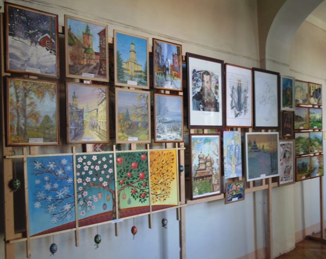 Виставка художніх робіт студентів факультету початкової та мистецької освіти