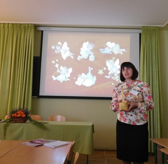 Виступ учителя Дрогобицької СЗШ І-ІІІ ст. №4 Нелі Лютик