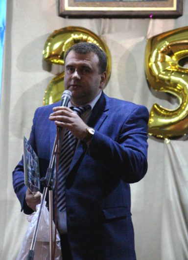 Вітальне слово проректора з науково-педагогічної роботи Юрія Вовка