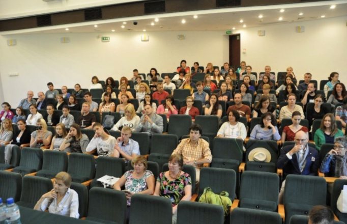 Зустріч учасників Літньої школи польської мови з ректором Люблінського Університету Марії Кюрі-Склодовської професором Станіславом Міхаловським