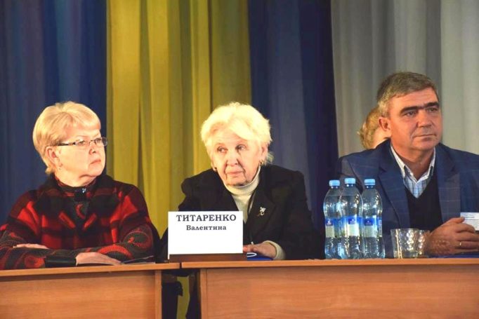 На відкритті Конгресу (професори Н.Слюсаренко, В.Титаренко, Л.Оршанський)