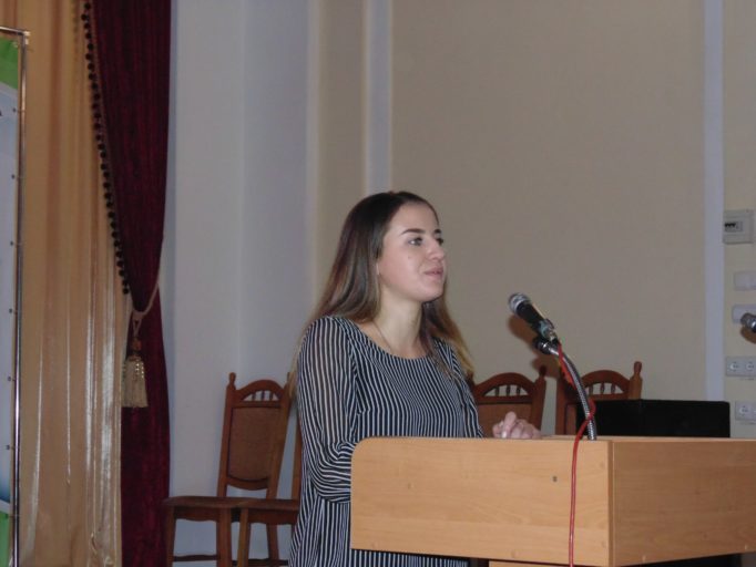 Доповідь студента-магістра Ольги Салань