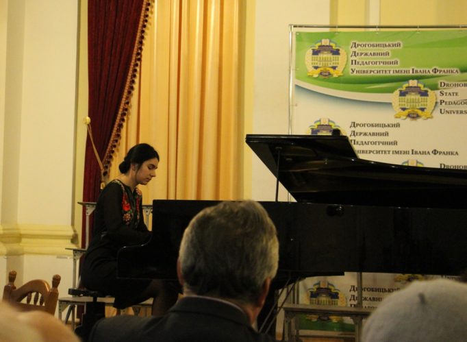 Виступ студента-магістранта Юлії Осмачко