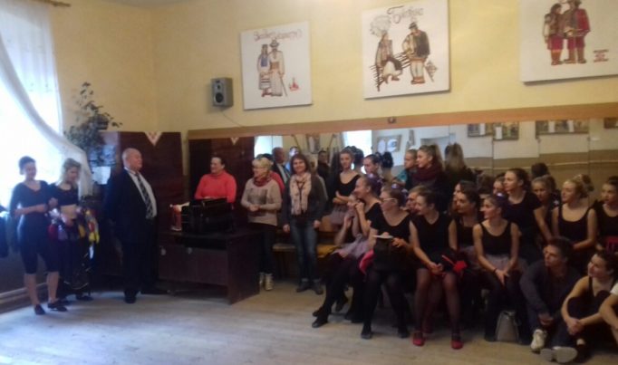 Майстер-клас з хореографії для учнів від доцента Петра Фриза