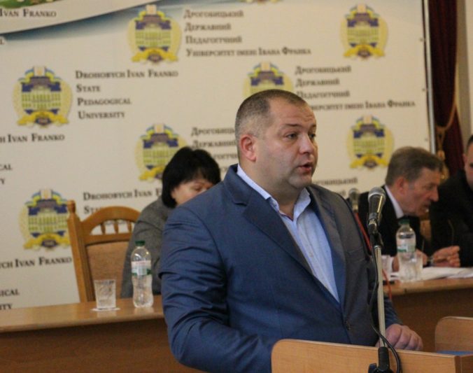 Із вітальним словом до присутніх звернувся заступник міського голови Дрогобича з гуманітарних та соціальних питань Василь Качмар