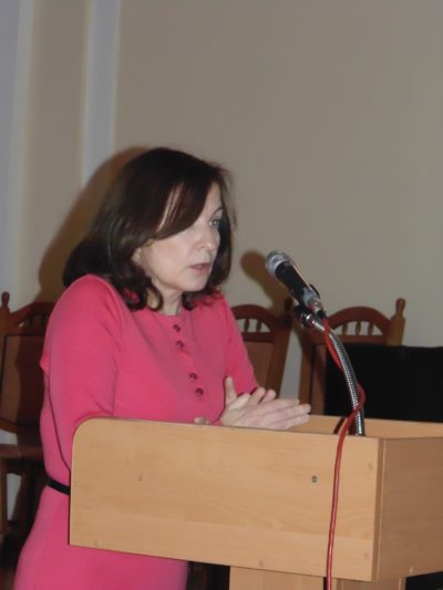 Модератор заходу доцент Леся Василенко