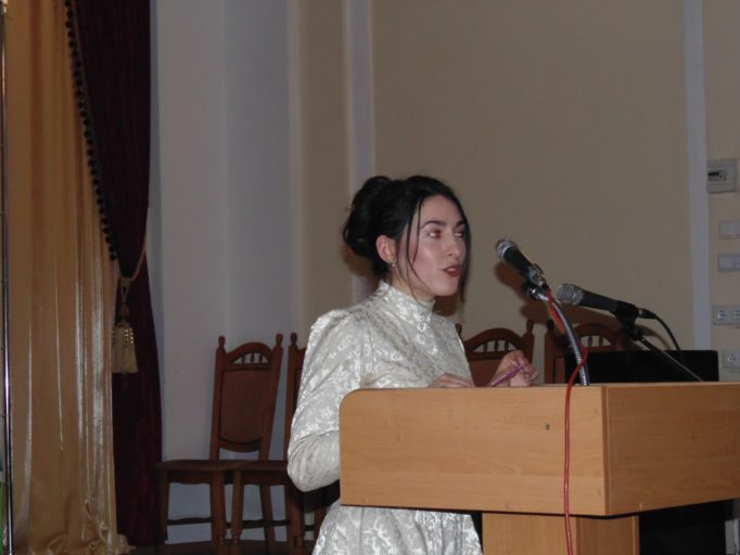 Виступ студента-магістра Наталії Котоус