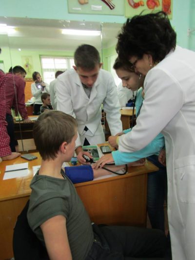 Вимiрювання артерiального тиску