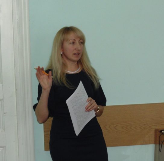 Доповідь методиста Лесі Перхун