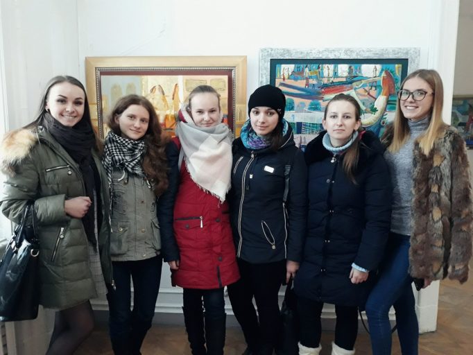 Студенти-філологи на лекції «ШЕВЧЕНКО – ХУДОЖНИК»