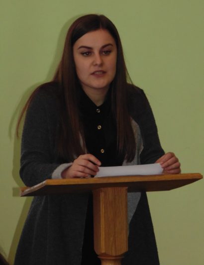 Студентка Наталія Калька.