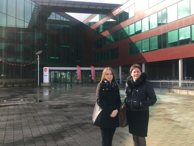 Доценти Ніна Грибок та Олена Волошин