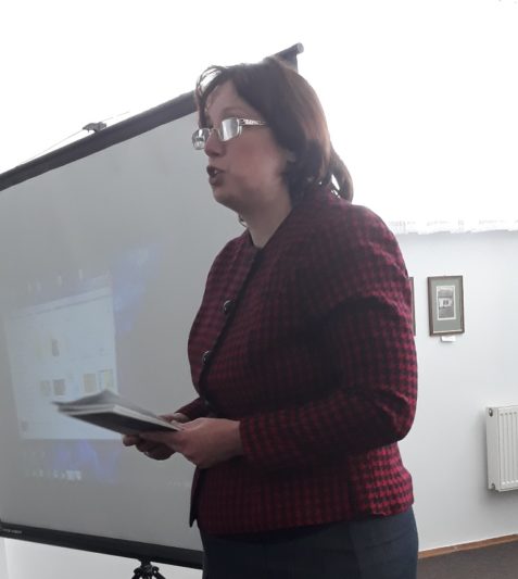 Доповідь доцента Лідії Тиміш