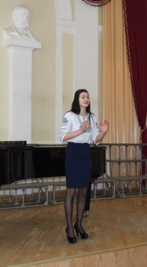 На сцені - Марія Чурій