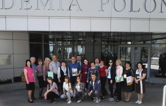 Викладачi бiолого-природничого факультету та студенти, якi навчаються за програмою «Подвiйний диплом»