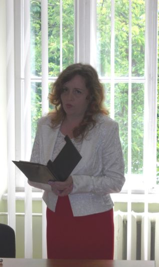 Вітальне слово доцента Ганни Іваночко