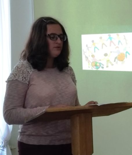 Доповідає студентка 3-го курсу історичного факультету Лідія Мазурчак