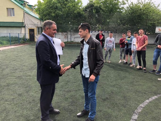 Нагородження команди інституту музичного мистецтва