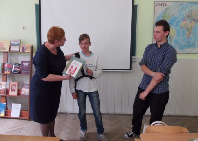 Нагородження переможцiв вiкторини