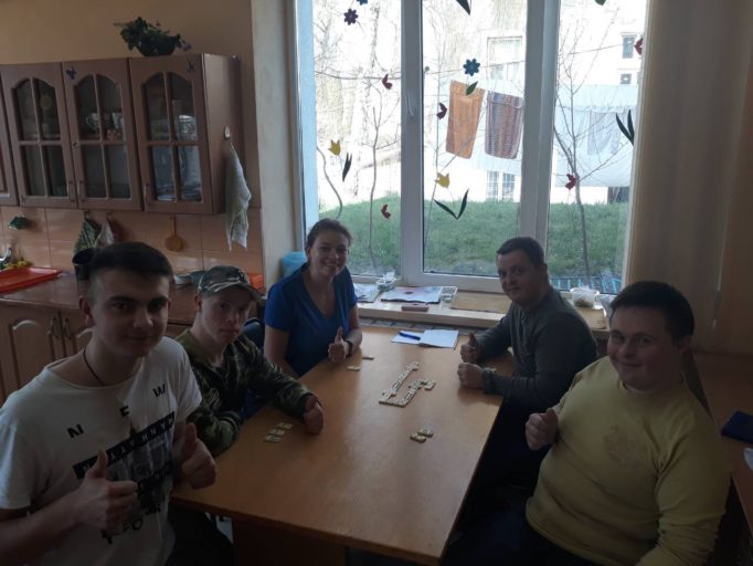 Під час занять із ерготерапiї