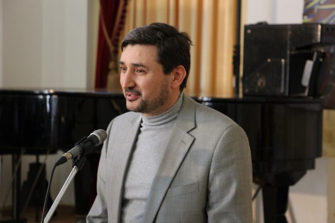 Слово до учасників виголошує професор Андрій Сташевський (Полтава)