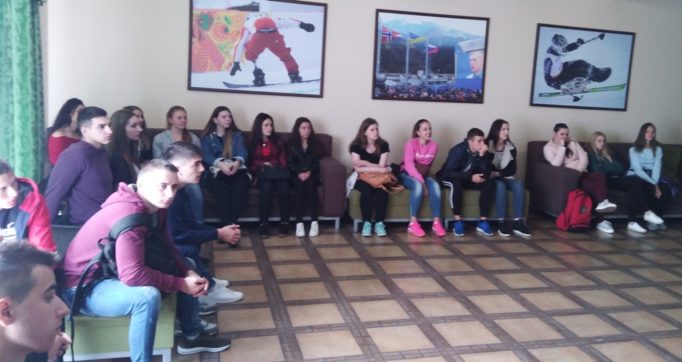 Студенти на зустрiчi з провiдними спецiалiстами Центру