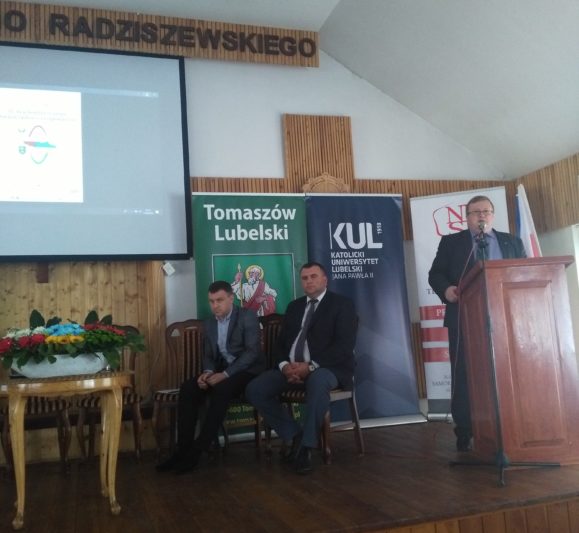 Виступає помічник ректора з міжнародної співпраці Католицького університету Анджей Шабачюк