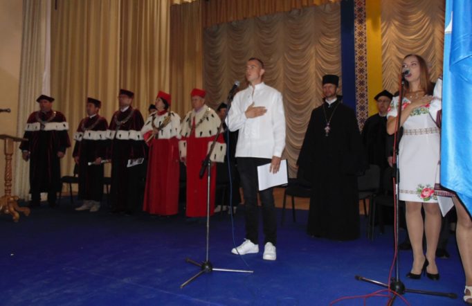 Урочисте відкриття Посвяти студентів