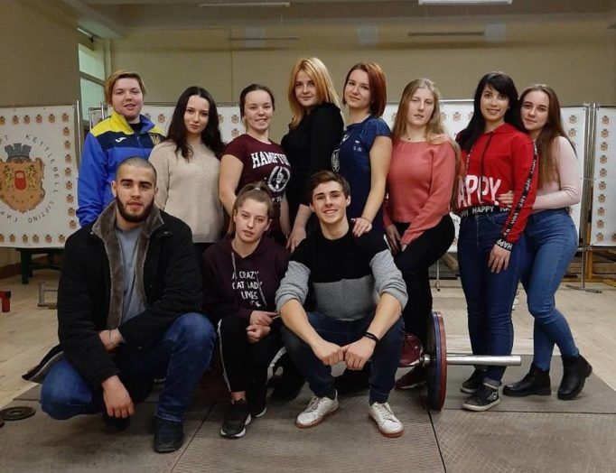 Збiрна команда ДДПУ з пауерлiфтингу