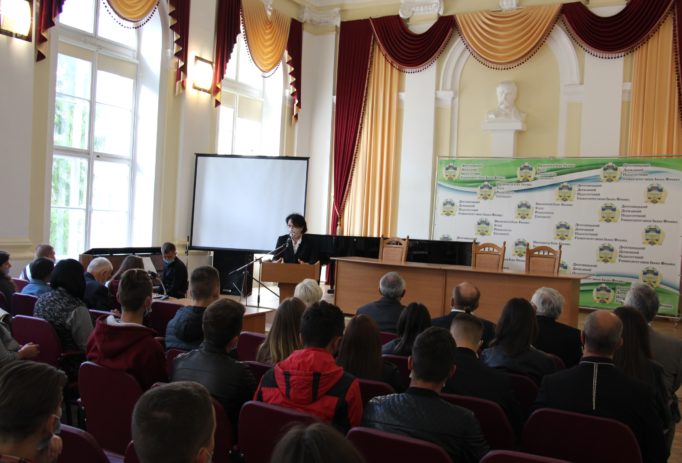 Вітання ректора Надії Скотної для студентів інституту музичного мистецтва