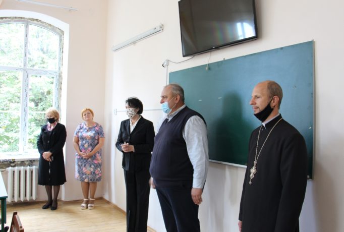 Доцент Орест Гук вітає першокурсників факультету психології, педагогіки та соціальної роботи